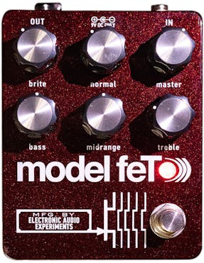 Electronic Audio Experiments Model feT Preamp Pedal - Dragons Blood Edition