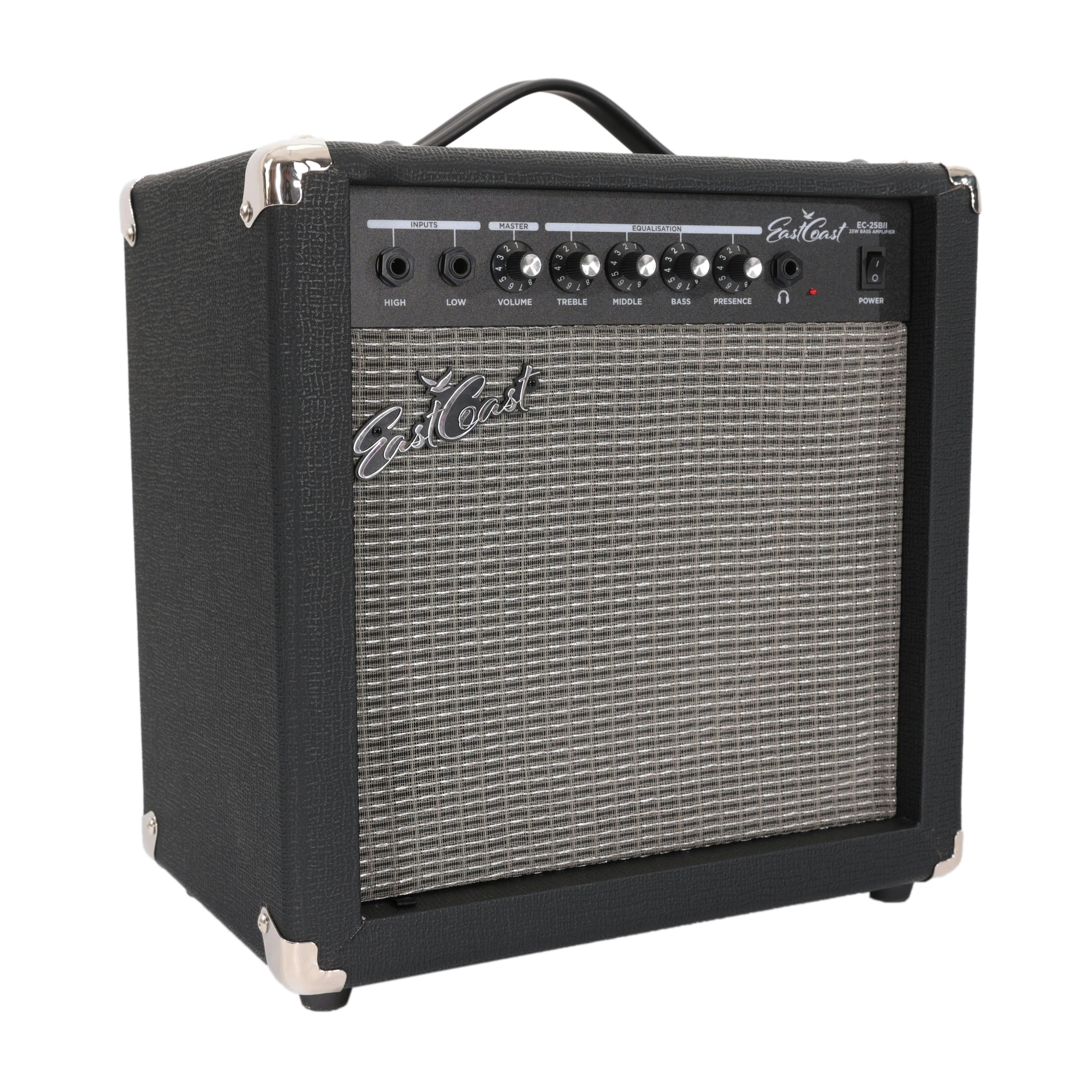 EastCoast EC25BII 25w Bass Amp Combo Andertons Music Co.