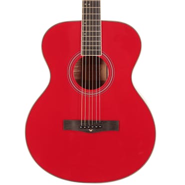 EastCoast G1 Grand Auditorium Acoustic Guitar in Gala Red