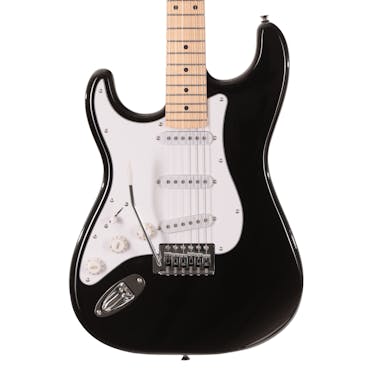 EastCoast ST1 Left Handed Electric Guitar in Black