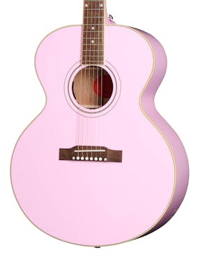 Epiphone J-180 LS Electro-Acoustic in Pink