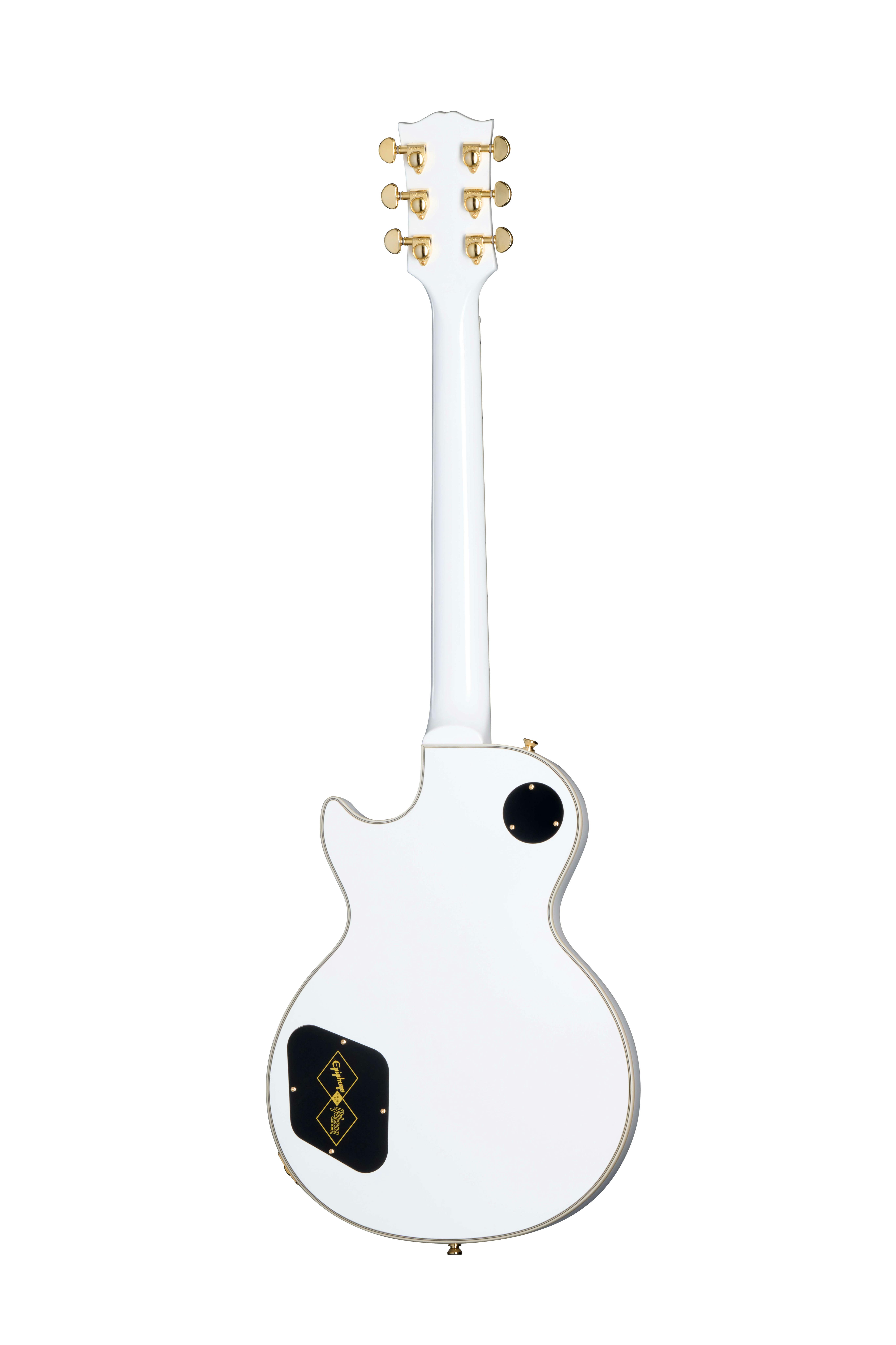 Epiphone Les Paul Custom in Alpine White - Andertons Music Co.