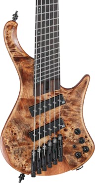 Ibanez EHB1506MS-ABL Multiscale 6 String Bass in Stained Antique Brown