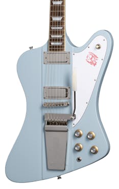 Epiphone 1963 Firebird V Electric Guitar with Maestro Vibrola in Frost Blue
