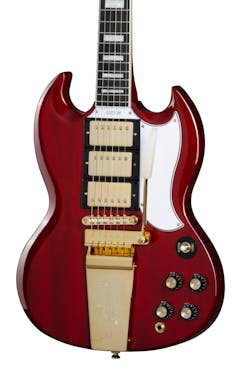 Epiphone Joe Bonamassa 1963 SG Custom Electric Guitar in Dark Wine Red