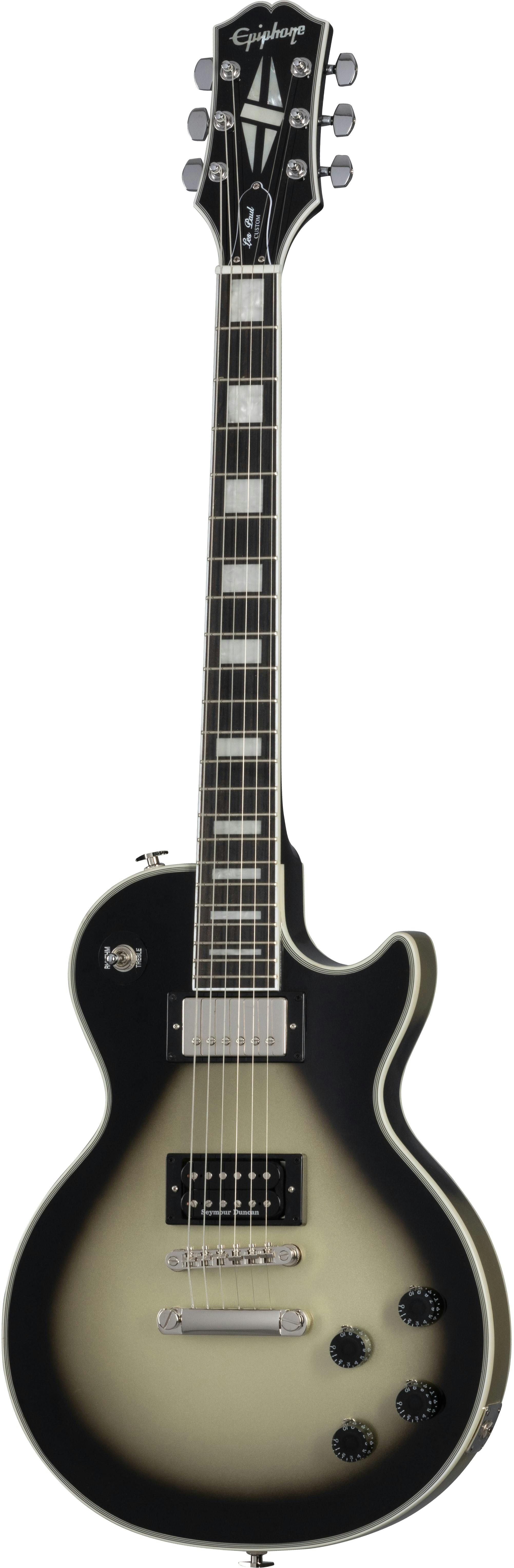 Epiphone Adam Jones Les Paul Custom Art Antique Silverburst