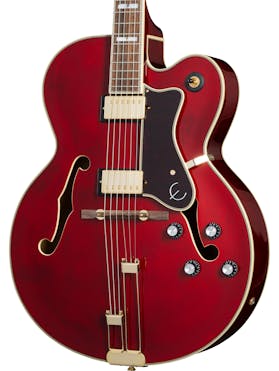 Epiphone Broadway Hollowbody Electric Guitar in Wine Red