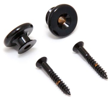 Gotoh EP-B3 Large / Oversized Strap Buttons Set of 2 in Cosmic Black