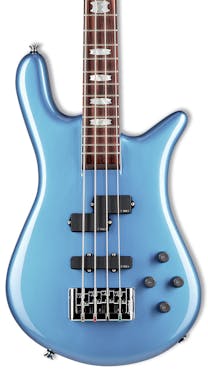 Spector Euro 4 Classic Bass Guitar in Solid Metallic Blue Gloss