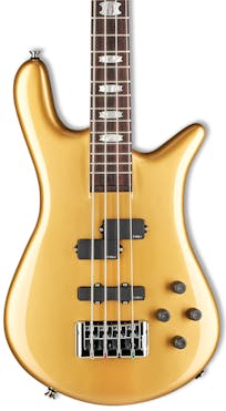Spector Euro 4 Classic Bass Guitar in Solid Metallic Gold Gloss