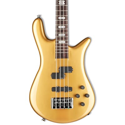 Spector Euro 4 Classic Bass Guitar in Solid Metallic Gold Gloss