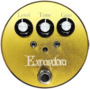 Expandora Vintage Reissue Gold Limited Edition Overdrive Distortion Fuzz Pedal