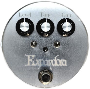 Expandora Vintage Reissue Silver Limited Edition Overdrive Distortion Fuzz Pedal
