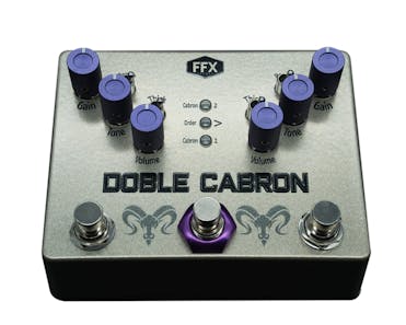 FFX Pedals Doble Cabron Dual Overdrive Pedal