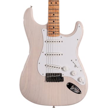 Fender Custom Shop ‘63 Stratocaster NOS Electric Guitar in White Blonde