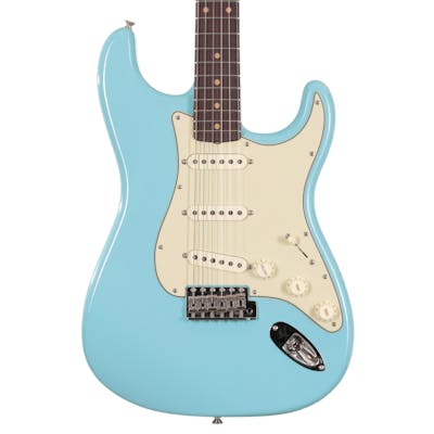 Fender Custom Shop '60s Stratocaster Classic Closet NOS Electric Guitar in Faded Daphne Blue