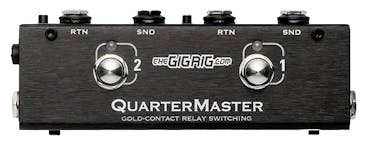 The GigRig QuarterMaster QMX-2 Pedal Switcher