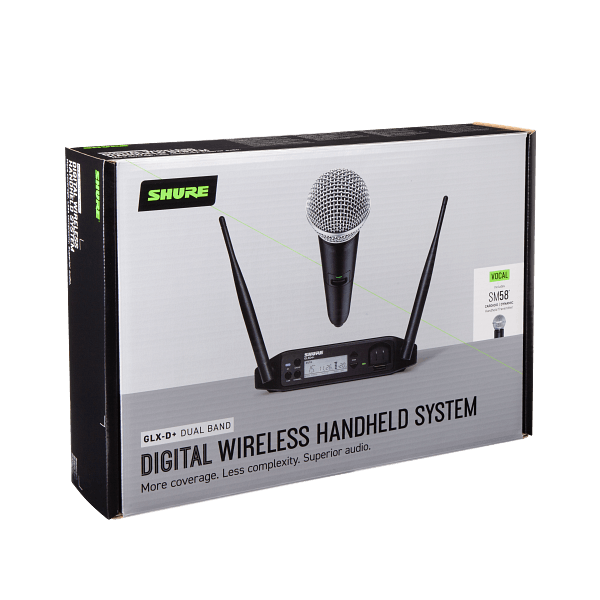 Shure GLXD24PLUSUKSM58 Wireless with SM58 Andertons Music Co