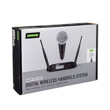 Shure GLXD24+ Dual Band Wireless System with SM58