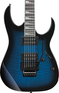 Ibanez GRG320FA-TBS Electric Guitar in Transparent Blue Sunburst