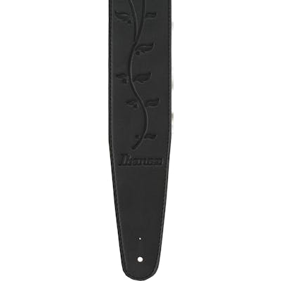 Ibanez Guitar Strap with Ibanez Tree of Life Inlay in Black