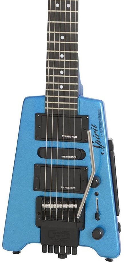 Steinberger Spirit GT-PRO Deluxe Outfit in Frost Blue - Andertons