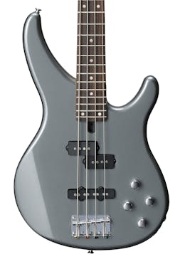 Yamaha TRBX204 4-String Bass Guitar in Grey Metallic