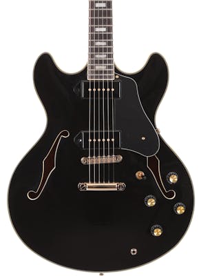 Sire Larry Carlton H7V Semi-Hollow Electric Guitar in Black