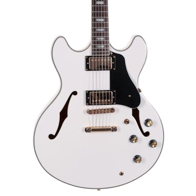 Sire Larry Carlton H7 Semi-Hollow Electric Guitar in White