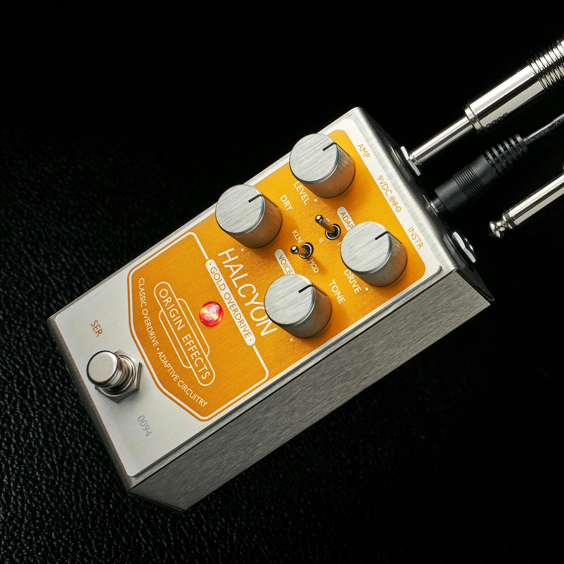 Origin Effects Halcyon Gold Overdrive Pedal - Andertons Music Co.