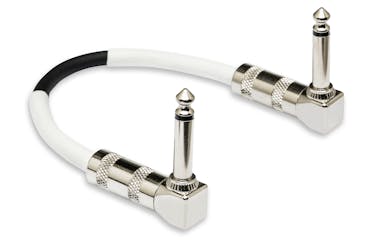 Hosa Pro Guitar Patch Cable, Right-angle to Same, 6 in