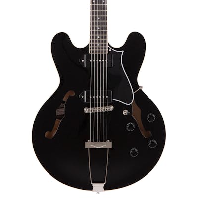 Heritage Standard H530 Hollowbody Electric Guitar in Ebony