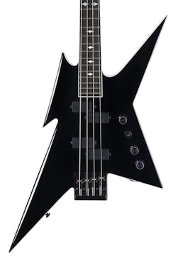 B.C. Rich Ironbird Mk1 Legacy Series Bass Guitar in Gloss Black