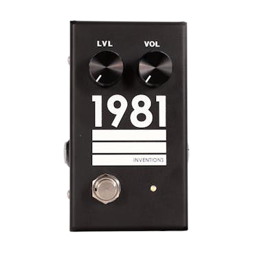 1981 Inventions LVL Boost and Drive Pedal
