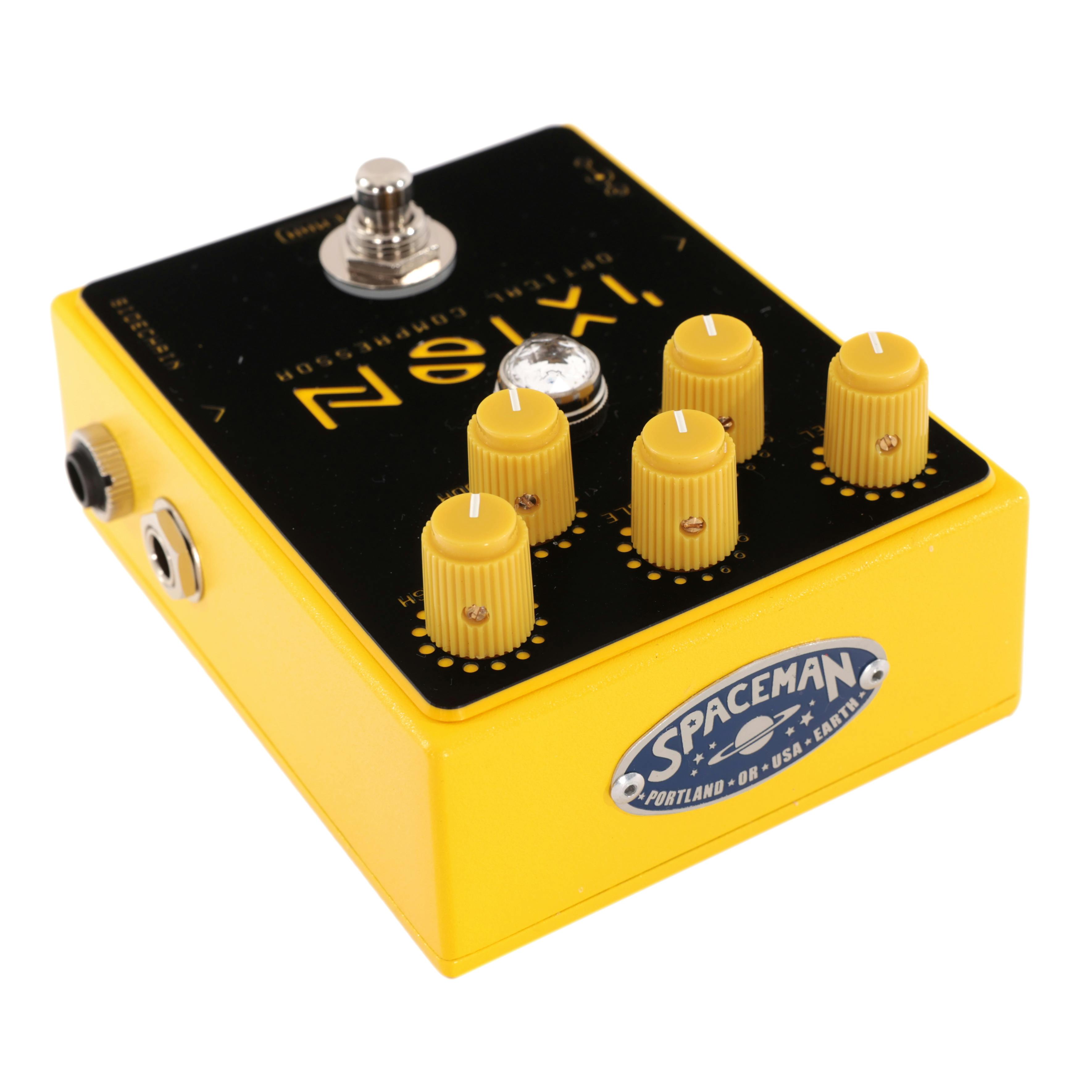 Spaceman Ixion optical compressor yellow - The Sound Parcel