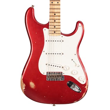 Fender Custom Shop '56 Stratocaster Electric Guitar in Candy Apple Red Relic