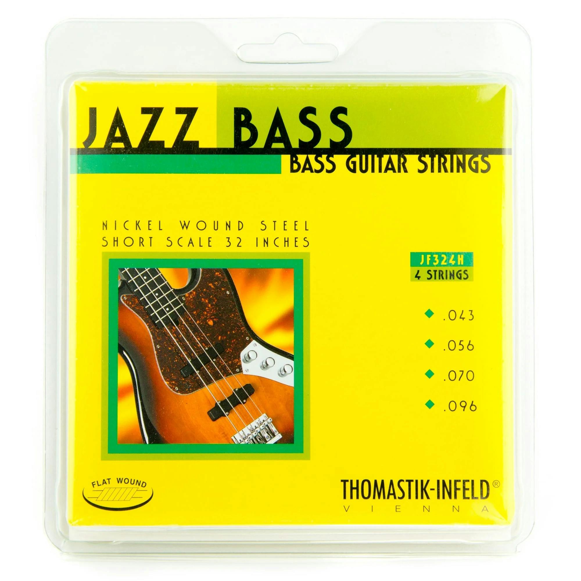 Thomastik Infeld Jazz Bass for Hofner Bass Flatwound String Set