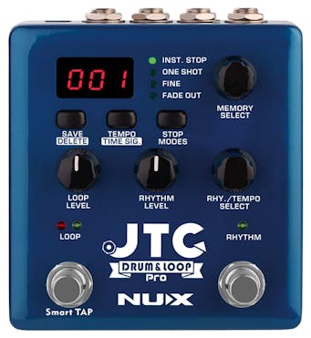 NUX JTC-PRO Drum and Loop PRO Dual Pedal