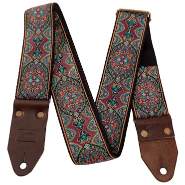 Air Straps Limited Edition Handcrafted Kashmir Two Guitar Strap
