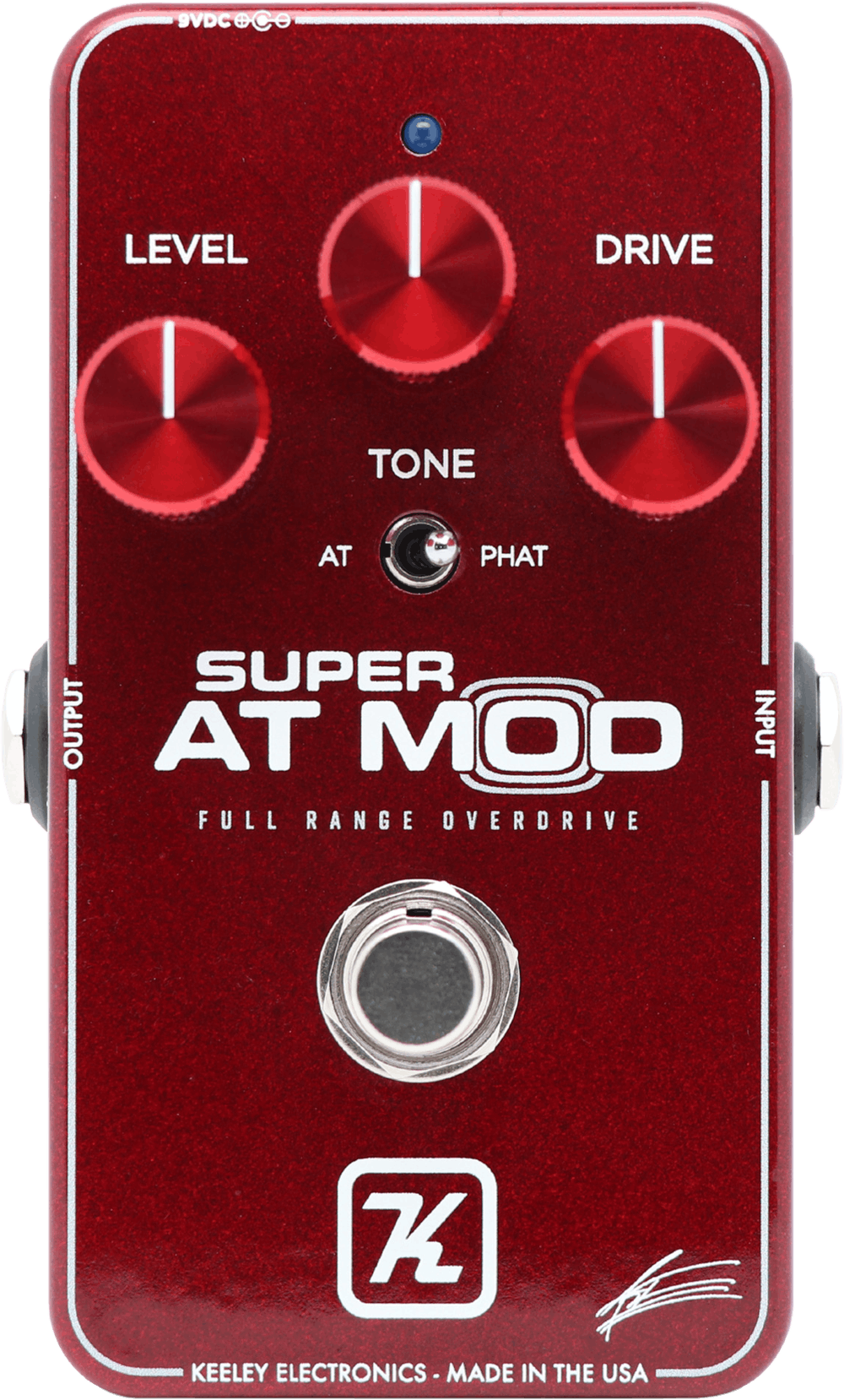 Keeley Super AT Mod Andy Timmons Signature Overdrive Pedal