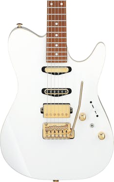 Ibanez LB1-WH Lari Basilio Signature Electric Guitar in White
