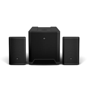 LD Systems DAVE 15 G4X Compact 2.1 powered PA system