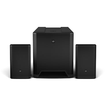 LD Systems DAVE 18 G4X Compact 2.1 powered PA system