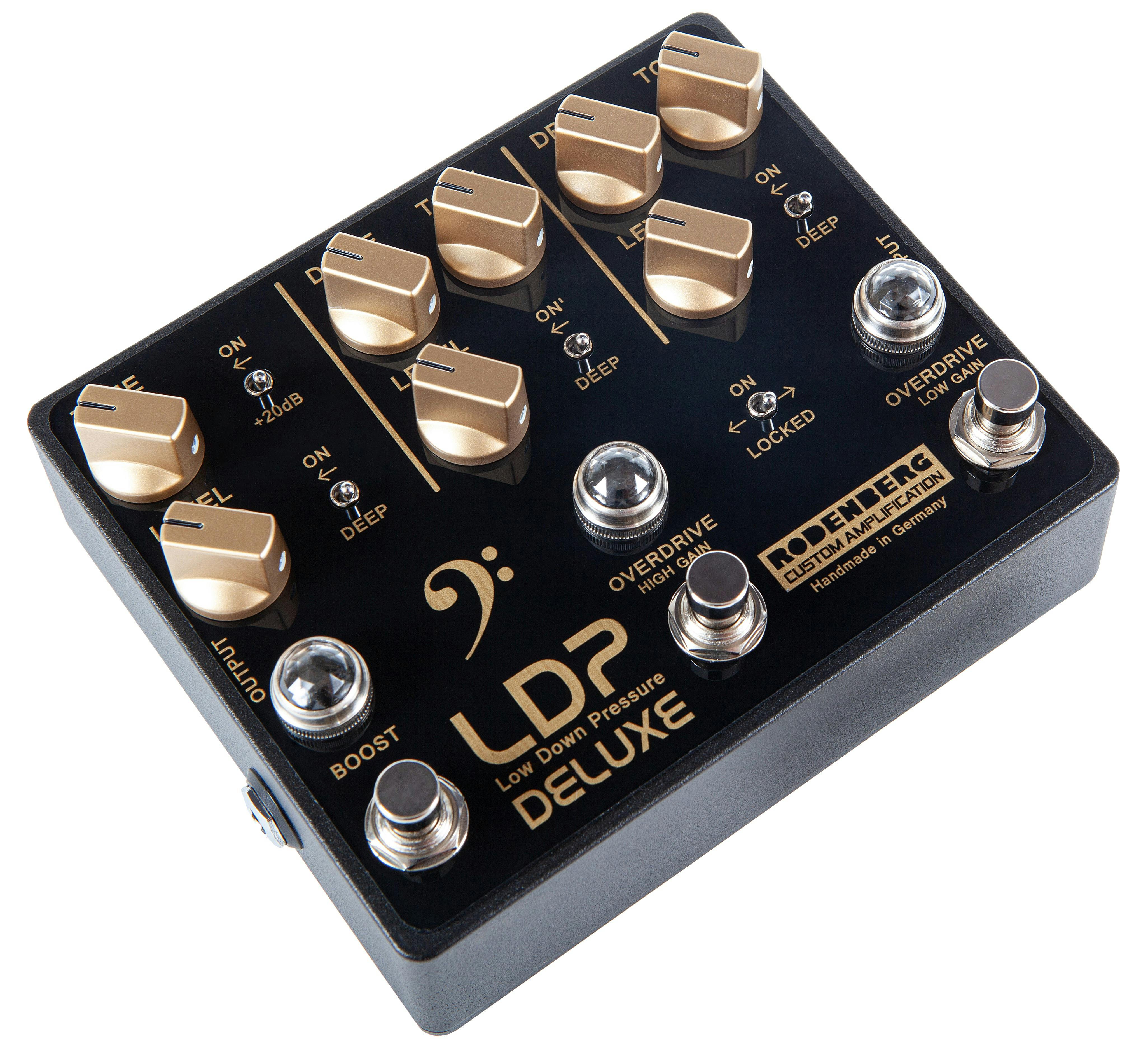 Rodenberg LDP Deluxe Double Overdrive Clean Boost Bass Pedal