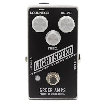 Greer Amps Lightspeed Organic Overdrive Greyscale Edition