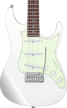 Ibanez LM1 Luca Mantovanelli Signature Electric Guitar in Luna White