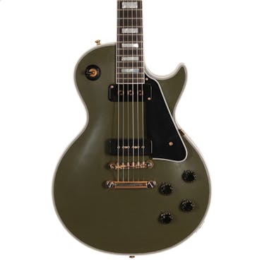 Gibson Custom Shop M2M 54 Les Paul Custom in Olive Drab