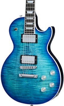 Gibson USA Les Paul Modern Electric Guitar with Figured Maple Top in Cobalt Burst