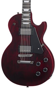 Gibson USA Les Paul Modern Studio Electric Guitar in Wine Red Satin