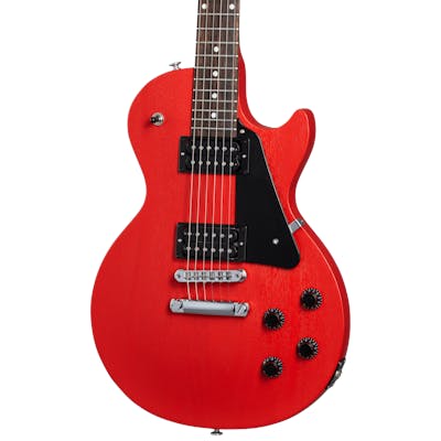 Gibson Les Paul Modern Lite Electric Guitar in Cardinal Red Satin